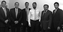 AHI delegation with Mr. Leonidas Pantelidis, Director of the Presidential Diplomatic Office.